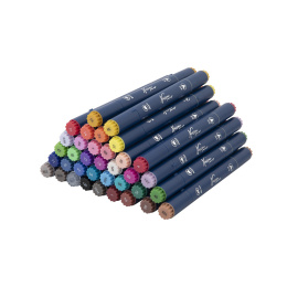 Dual-tip Markers metallilaatikossa 36 kpl ryhmässä Kynät / Taiteilijakynät / Maalitussit @ Pen Store (134422)