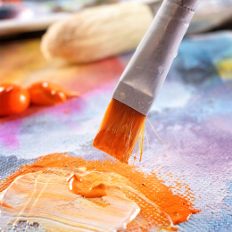 Akryylisetti 24 väriä (59 ml) + 12 sivellintä ryhmässä Taiteilijatarvikkeet / Taiteilijavärit / Akryylivärit @ Pen Store (134423)