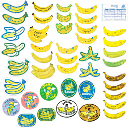 Hako Stickers Bananas ryhmässä Askartelu ja Harrastus / Askartelu / Stickers @ Pen Store (134459)