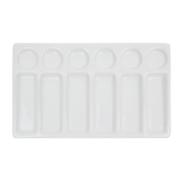 Artists posliinipaletti suorakaide 12x20 cm ryhmässä Taiteilijatarvikkeet / Ateljee / Paletit @ Pen Store (134469)