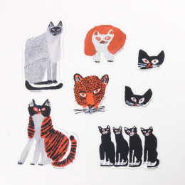 Sticker pack Miroco Machiko Cats ryhmässä Askartelu ja Harrastus / Askartelu / Stickers @ Pen Store (134509)