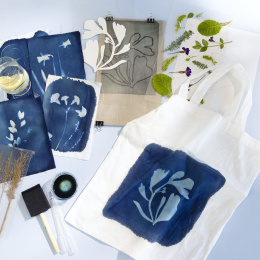 DIY-kit Cyanotype Luo omia syanotypiatulosteita ryhmässä Askartelu ja Harrastus / Tekniikat / Syanotypia @ Pen Store (134599)