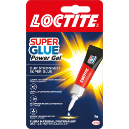 Superliima Power Gel 3g ryhmässä Askartelu ja Harrastus / Harrastustarvikkeet / Liimat / Hobby-liima @ Pen Store (134621)