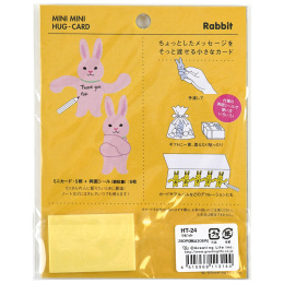 Mini-kortit Rabbit 5-pack ryhmässä Askartelu ja Harrastus / Lomat ja vuodenajat / Kortit ja kirjekuoret @ Pen Store (134624)