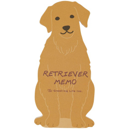 Golden Retriever Memo ryhmässä Paperit ja Lehtiöt / Kirjoitus ja muistiinpanot / Post-it ja muistilaput @ Pen Store (134654)