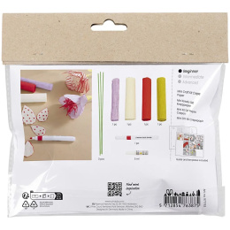 DIY-kit Paperikukat kreppipaperista Set 2 ryhmässä Askartelu ja Harrastus / Askartelu / Tee se itse @ Pen Store (134723)