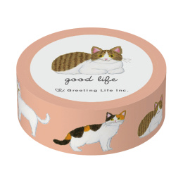 Washi-tape Yusuke Yonezu Cats ryhmässä Askartelu ja Harrastus / Harrastustarvikkeet / Washiteipit @ Pen Store (134803)