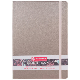 Sketchbook A4 Champagne Pink ryhmässä Paperit ja Lehtiöt / Taiteilijalehtiöt / Luonnoskirjat @ Pen Store (134863)