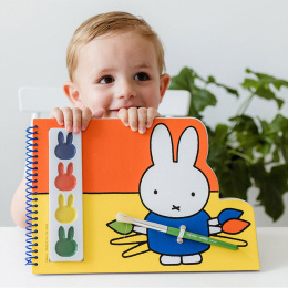 Miffy maalauskirja: värit + sivellin ryhmässä Kids / Lasten askartelu ja värit / Lasten maali / Vesivärit lapsille @ Pen Store (134895)