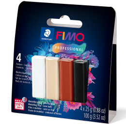 FIMO Professional half blocks Basic 4 x 25 g ryhmässä Kundsegment / Kundsegment Kids @ Pen Store (134989)