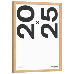 Tammikehys 20x25 cm ryhmässä Askartelu ja Harrastus / Järjestää / Kehykset / Tammikehykset @ Pen Store (135057)