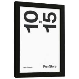 Musta puukehys 10x15 cm ryhmässä Askartelu ja Harrastus / Järjestää / Kehykset / Mustat kehykset @ Pen Store (135077)