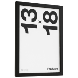 Musta puukehys 13x18 cm ryhmässä Askartelu ja Harrastus / Järjestää / Kehykset / Mustat kehykset @ Pen Store (135078)