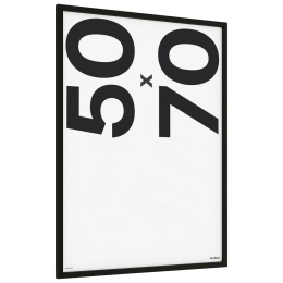 Musta puukehys 50x70 cm ryhmässä Askartelu ja Harrastus / Järjestää / Kehykset / Mustat kehykset @ Pen Store (135088)