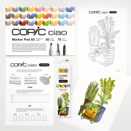 Ciao Layer & Mix 3D Starter Set Botanic ryhmässä Kynät / Taiteilijakynät / Maalitussit @ Pen Store (135137)