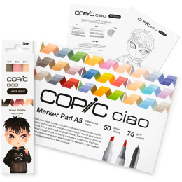 Ciao Layer & Mix Manga Starter Set Warm ryhmässä Kynät / Taiteilijakynät / Maalitussit @ Pen Store (135142)