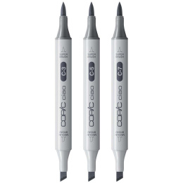 Ciao Shade Set Dark Cool Gray 4 kpl ryhmässä Kynät / Taiteilijakynät / Maalitussit @ Pen Store (135146)