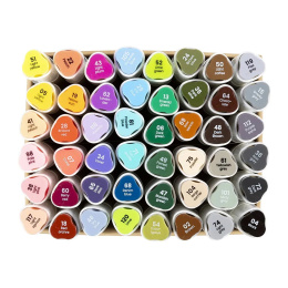 Markers 48-set ryhmässä Kynät / Taiteilijakynät / Maalitussit @ Pen Store (135226)