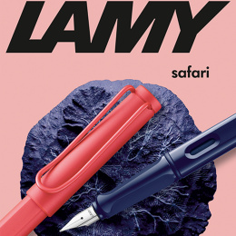 Safari Täytekynä Sunset Medium ryhmässä Kynät / Fine Writing / Täytekynät @ Pen Store (135250)