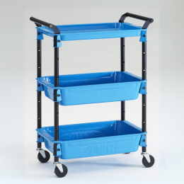 TWR4 Tool Wagon Light Blue ryhmässä Taiteilijatarvikkeet / Muut taidetarvikkeet / Säilytys @ Pen Store (135347)