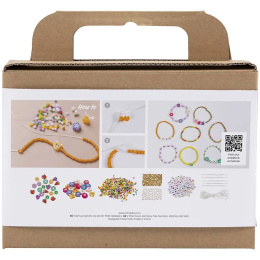  DIY-helmiseos Ystävyysrannekkeet ryhmässä Kids / Hauskaa oppimista / Korut ja helmet / DIY-paketti @ Pen Store (135351)