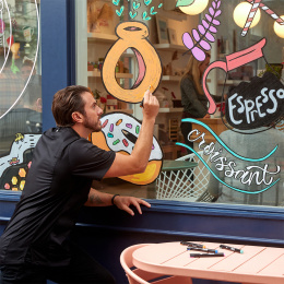 Creative Marker Brush Tip 12-setti ryhmässä Kynät / Taiteilijakynät / Akryylitussit @ Pen Store (135429)