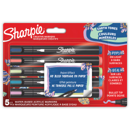 Creative Marker Bullet Tip 5-setti ryhmässä Kynät / Taiteilijakynät / Akryylitussit @ Pen Store (135430)