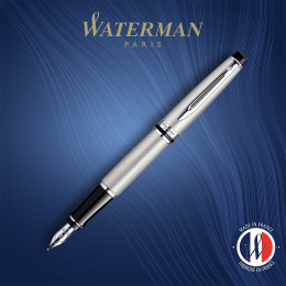 Expert Steel Täytekynä Medium ryhmässä Kynät / Fine Writing / Täytekynät @ Pen Store (135462)