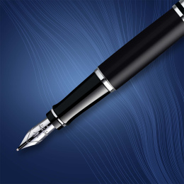 Expert Matt Black Täytekynä Medium ryhmässä Kynät / Fine Writing / Täytekynät @ Pen Store (135464)
