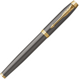 IM Grey/Gold Rollerball ryhmässä Kynät / Fine Writing / Rollerball-kynät @ Pen Store (135473)