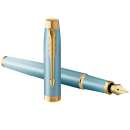 IM Rituals Gradient Blue/Gold Täytekynä ryhmässä Kynät / Fine Writing / Täytekynät @ Pen Store (135483_r)