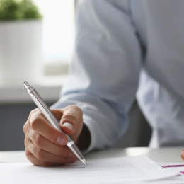 IM Rituals Gradient Grey/Chrome Kuulakärkikynä ryhmässä Kynät / Fine Writing / Kuulakärkikynät @ Pen Store (135490)