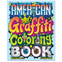 American Graffiti Coloring Book ryhmässä Askartelu ja Harrastus / Kirjat / Aikuisten värityskirjat @ Pen Store (135491)