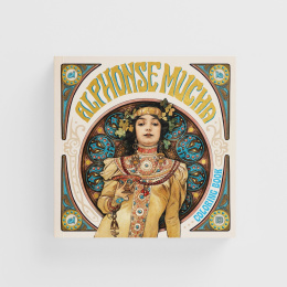 Alphonse Mucha Coloring Book ryhmässä Askartelu ja Harrastus / Kirjat / Aikuisten värityskirjat @ Pen Store (135494)