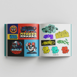 The Graffiti Sticker Book: 300+ stickers ryhmässä Askartelu ja Harrastus / Askartelu / Stickers @ Pen Store (135495)