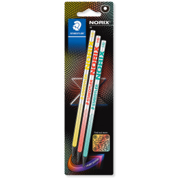 Lyijykynä Norix 3 kpl pakkaus HB ryhmässä Kids / Lastenkynät / Lasten kirjoituskynät @ Pen Store (135510)
