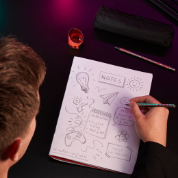 Koulusetti Norix Lyijykynät + tarvikkeet Red ryhmässä Kids / Lastenkynät / Lasten kirjoituskynät @ Pen Store (135512)