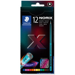 Värikynät Norix 12 kpl pakkaus ryhmässä Kids / Lastenkynät / Lasten värikynät @ Pen Store (135514)