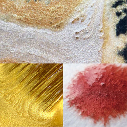 Gansai Tambi Akvarelli 24-setti Metallic 2 ryhmässä Taiteilijatarvikkeet / Taiteilijavärit / Akvarellivärit / Vesiväri napissa @ Pen Store (135538)