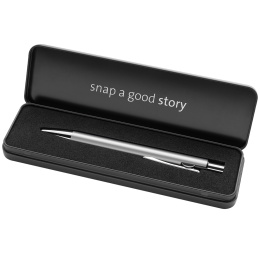 Snap Metallic Kuulakärkikynä Silver ryhmässä Kynät / Fine Writing / Kuulakärkikynät @ Pen Store (135578)
