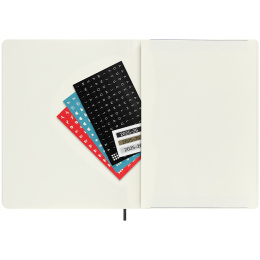 Kalenteri 18M WeekNote Soft Cover XL Black ryhmässä Paperit ja Lehtiöt / Kalenterit / 18 kk kalenterit @ Pen Store (135589)