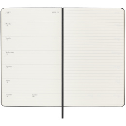 Kalenteri 18M WeekNote Hard Cover Large Black ryhmässä Paperit ja Lehtiöt / Kalenterit / 18 kk kalenterit @ Pen Store (135591)