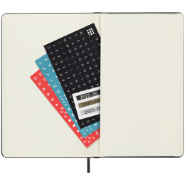 Kalenteri 18M WeekNote Hard Cover Large Black ryhmässä Paperit ja Lehtiöt / Kalenterit / 18 kk kalenterit @ Pen Store (135591)