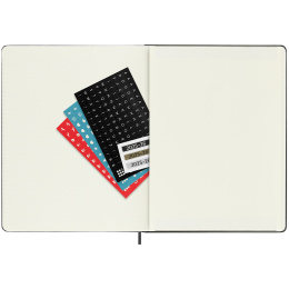 Kalenteri 18M WeekNote Hard Cover XL Black ryhmässä Paperit ja Lehtiöt / Kalenterit / 18 kk kalenterit @ Pen Store (135592)