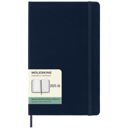 Kalenteri 18M WeekNote Hard Cover Large Sapphire Blue ryhmässä Paperit ja Lehtiöt / Kalenterit / 18 kk kalenterit @ Pen Store (135597)