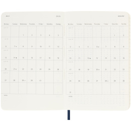 Kalenteri 18M WeekNote Soft Cover Pocket Sapphire Blue ryhmässä Kundsegment / Kundsegment Office & Planning @ Pen Store (135598)