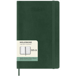 Kalenteri 18M WeekNote Soft Cover Large Myrtle Green ryhmässä Paperit ja Lehtiöt / Kalenterit / 18 kk kalenterit @ Pen Store (135603)