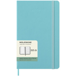 Kalenteri 18M WeekNote Hard Cover Large Aquamarine ryhmässä Paperit ja Lehtiöt / Kalenterit / 18 kk kalenterit @ Pen Store (135604)