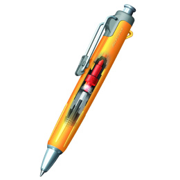 Airpress pen Yellow ryhmässä Kynät / Kirjoittaminen / Mustekynät @ Pen Store (135607)