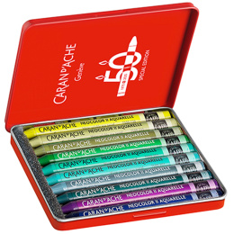 Neocolor II Aquarelle 50 Years Lush 10-sarja ryhmässä Taiteilijatarvikkeet / Taiteilijavärit / Pastellivärit / Vahapastellit @ Pen Store (135628)